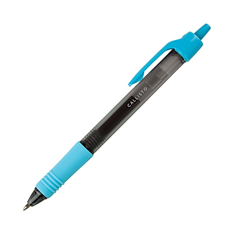 Office Depot® Brand Callisto Retractable Gel Ink Pens, Medium Point, 0. ...