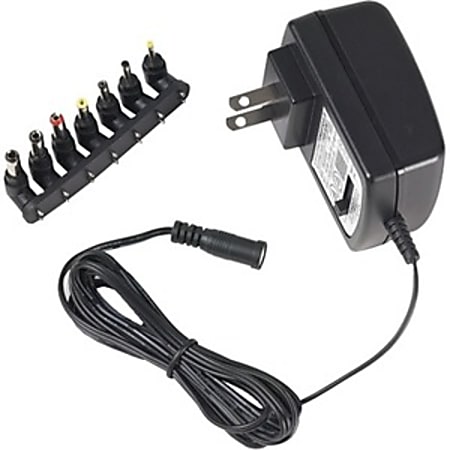 RCA Universal AC to DC Adapter - 120 V AC, 230 V AC Input - 500 mA Output