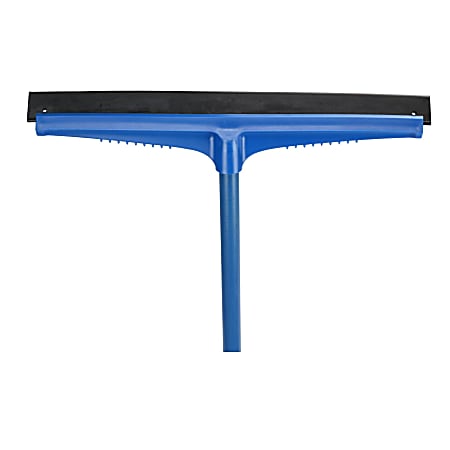 Casa Limpia Squeegee With Wooden Handle, 40" x 16-1/2", Blue, Total Qty 1