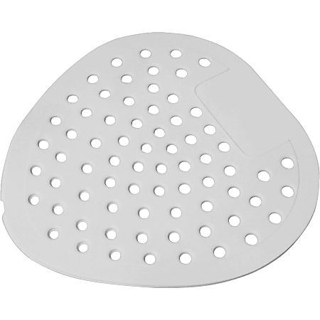 Genuine Joe Deluxe Urinal Screen - Cherry - Lasts upto 45 Day - Flexible - 72 / Carton - White