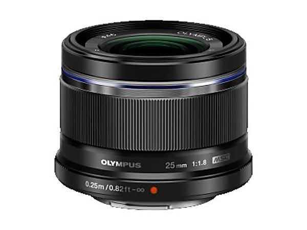 Olympus M.Zuiko Digital - Lens - 25 mm - f/1.8 PREMIUM - Micro Four Thirds - for OM-D E-M1, E-M10, EM-5, E-M5; PEN E-P5, E-PL10, E-PL1s, E-PL3, E-PL5, E-PL6, E-PM1, E-PM2