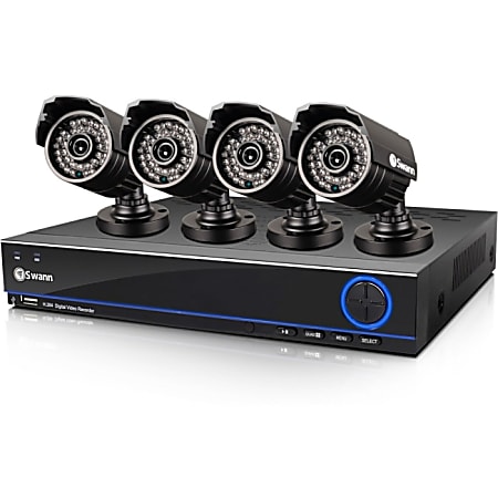 Swann DVR4-3200 4-Channel 960H Digital Video Recorder & 4 x PRO-642 Cameras