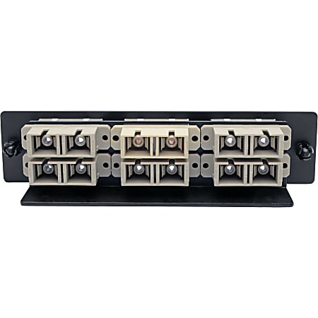 Eaton Tripp Lite Series High Density Fiber Adapter Panel MMFSMF 6 SC ...
