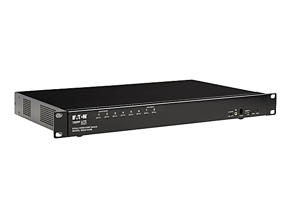 Tripp Lite HDMI/USB KVM Switch 8-Port with Audio/Video and USB Peripheral Sharing, 1U Rack-Mount - KVM/audio switch - B024HU08
