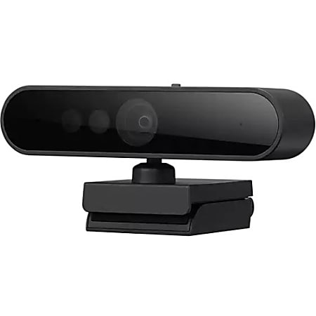 Lenovo Video Conferencing Camera - Black - USB Type C - Full HD - 1920x 1080 Video - 95&deg; Angle - Tripod Mount, Clip - Microphone - 4XC1D66055