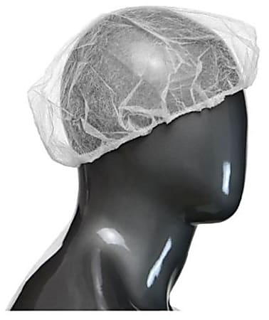 PIP 24" Hair Net, White, Pack Of 100