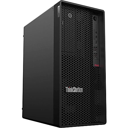 Lenovo ThinkStation P340 30DH00J8US Workstation - 1 x Intel Octa-core 8 Core i7-10700 2.90 GHz - 16 GB DDR4 SDRAM RAM - 512 GB SSD - Tower - Raven Black - Windows 10 Pro 64-bitNVIDIA Quadro RTX4000 8 GB Graphics - Ethernet