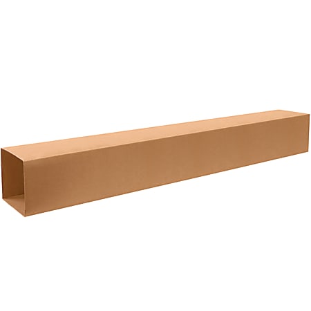 Office Depot® Brand Corrugated Telescoping Outer Boxes, 8-1/2" x 8-1/2" x 72", Kraft, Pack Of 15 Boxes