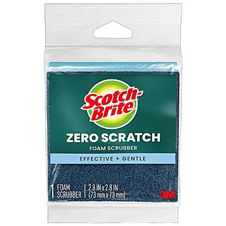 Scotch-Brite® Zero Scratch Foam Scrub Sponge, Case of 24