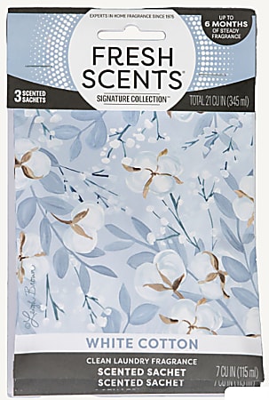 Willow Brook Fresh Scents Envelope Sachets, 4 Oz, Blue, Total Qty 3