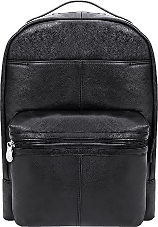 McKlein S-Series Parker Backpack With 15" Laptop Pocket, Black