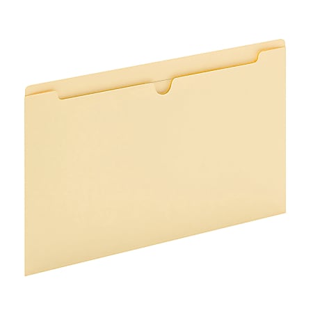 Office Depot® Brand Manila Single-Top File Jackets, 8 1/2" x 14", Legal Size, Box Of 100 File Jackets