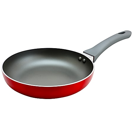 Oster Herscher 8" Aluminum Frying Pan, Red