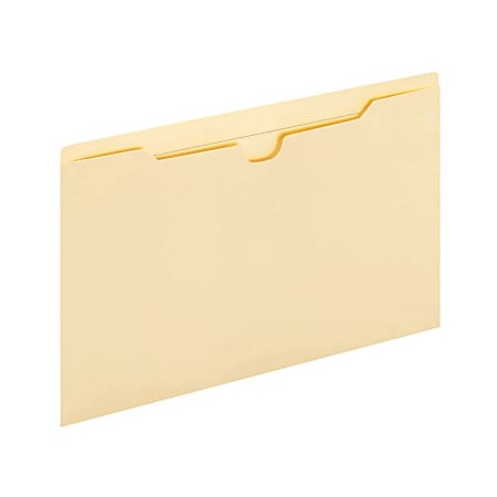Office Depot® Brand Manila File Jackets, Reinforced Tab, 8 1/2" x 14", Box of 100 File Jackets