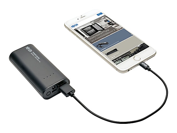 Tripp Lite Portable Mobile Power Bank USB Battery