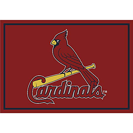 Imperial MLB Spirit Rug, 4' x 6', St. Louis Cardinals