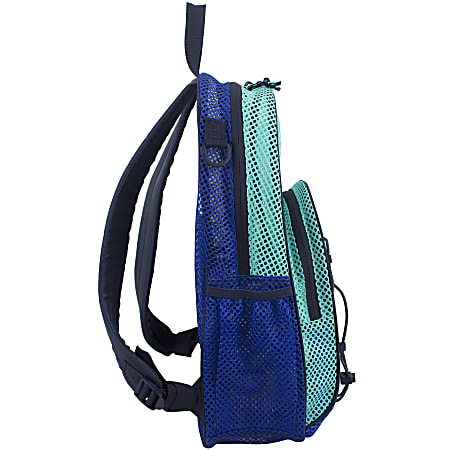 Turquoise mesh backpack 2025