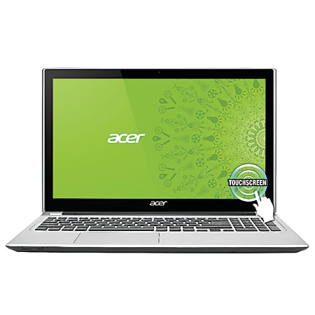 Acer® Aspire V5-571P-6472 Laptop Computer With 15.6" Touch-Screen Display & 3rd Gen Intel® Core™ i3-3217U Processor, Silver