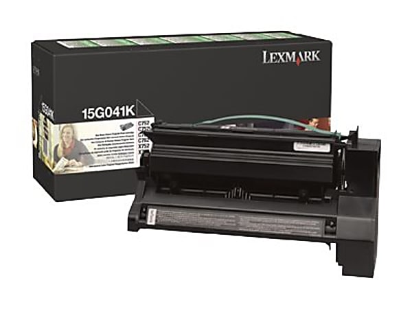 Lexmark™ 15G041K Return Program Black Toner Cartridge