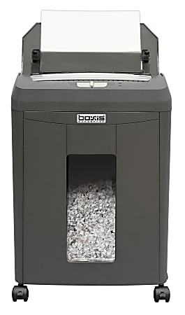Boxis® Autoshred® 90-Sheet Micro-Cut Shredder, Gray