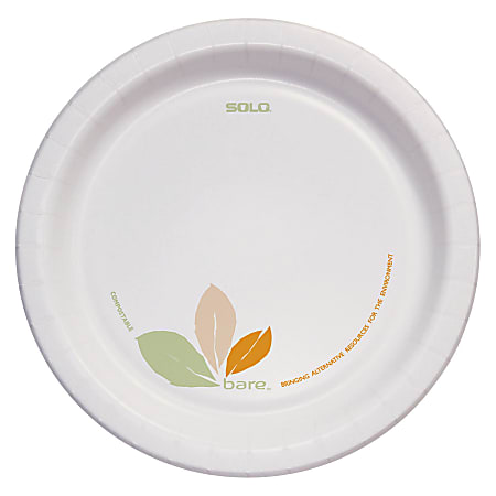 Solo Cup Bare™ Plates, 8 1/2", Pack Of 125