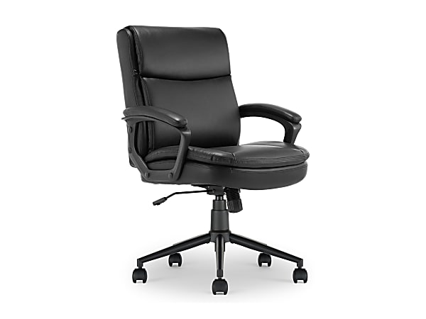 Click365 Transform 2.0 Ergonomic Bonded Leather Mid Back Office