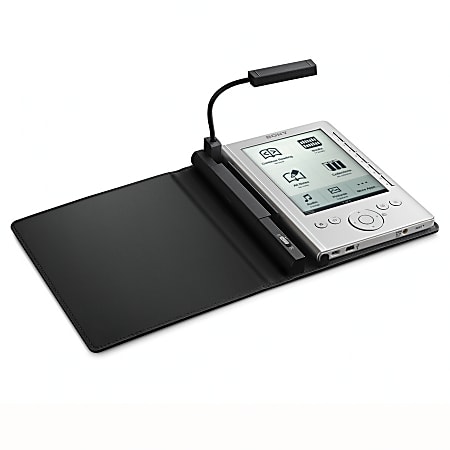 Sony® Reader Pocket Edition Cover With Light, Black