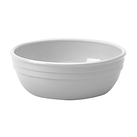 Cambro Camwear Nappie Bowls, White, Pack Of 48 Bowls