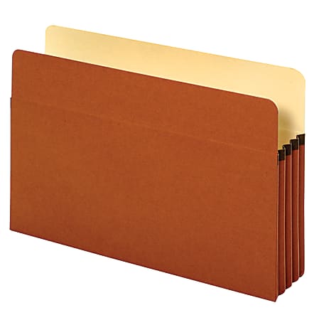 Pendaflex® File Pockets, 3 1/2" Expansion, Legal Size,