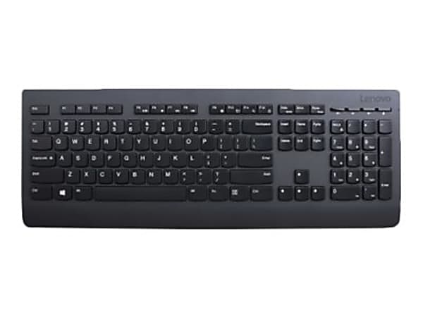 Lenovo Professional Wireless Keyboard - Wireless Connectivity - RF - USB Interface - Multimedia Hot Key(s) - 4X30H56841