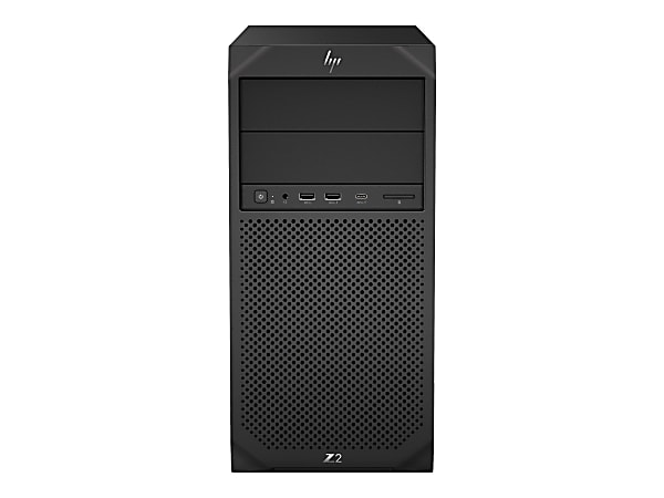 HP TDSourcing Workstation Z2 G4 - MT - 1 x Core i7 8700 / 3.2 GHz - vPro - RAM 8 GB - SSD 512 GB - HP Z Turbo Drive, NVMe - DVD-Writer - UHD Graphics 630 - GigE - Win 10 Pro 64-bit - monitor: none - black - Smart Buy