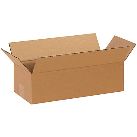 Partners Brand Long Corrugated Boxes, 14"L x 6"H