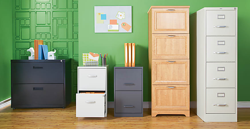 Realspace 4 deals drawer file cabinet