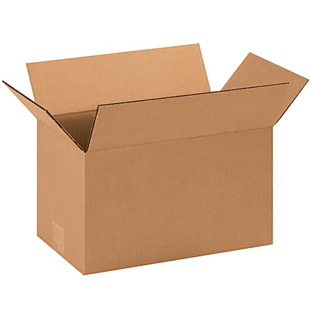 Partners Brand Corrugated Boxes, 14" x 8" x 8", Kraft, Pack Of 25