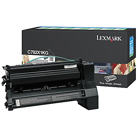 Lexmark™ C782X1KG Extra-High-Yield Black Toner Cartridge