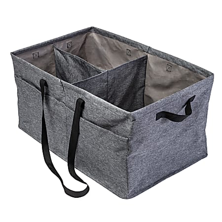 Charcoal Crosshatch - Large Utility Tote - Thirty-One Gifts