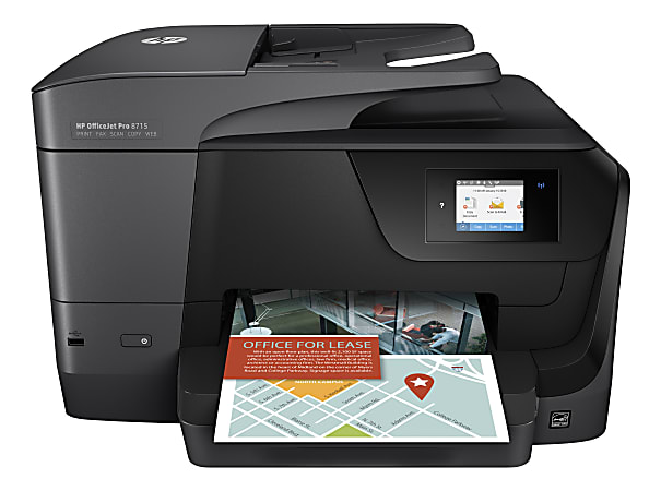 HP OfficeJet Pro 8715 Wireless Inkjet All-In-One Color Printer