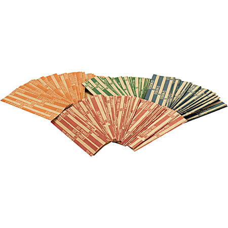 Sparco Flat Coin Wrappers - 1000 Wrap(s)Total $5.0 in 50 Coins of 10 Denomination - 60 lb Basis Weight - Kraft - Green - 1000 / Pack Sparco Flat Coin Wrappers - 1000 Wrap(s)Total $5.0 in 50 Coins of 10 Denomination - 60 lb Basis Weight - Kraft - Green - 1000 / Pack