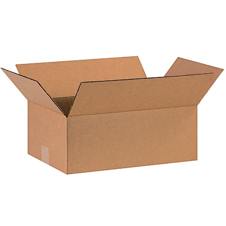 Partners Brand Corrugated Boxes, 16" x 10" x 6", Kraft, Pack Of 25