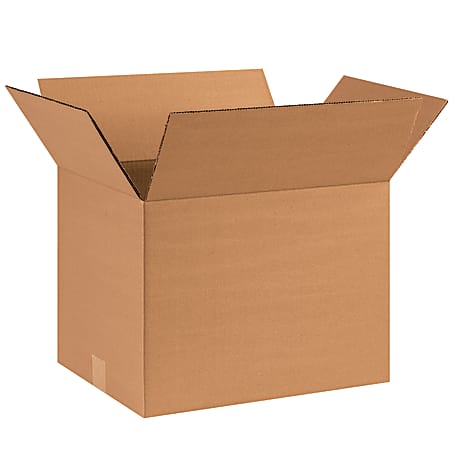 Office Depot® Brand Corrugated Cartons, 16" x 12" x 12", Kraft, Pack Of 25