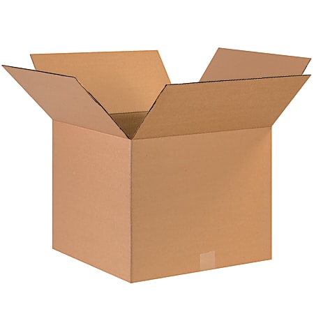 Office Depot® Brand Corrugated Cartons, 17" x 17" x 14", Kraft, Pack Of 25
