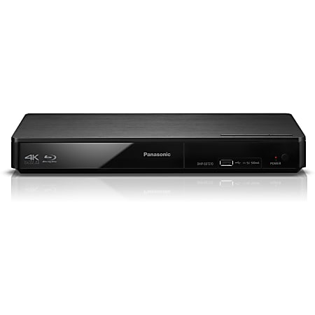 Panasonic DMP-BDT270 1 Disc(s) 3D Blu-ray Disc Player - Black - BD-RE, DVD-R, CD-R - BD Video, DVD Video - Wireless LAN - HDMI - DLNA Certified - 2D-3D Conversion, 4K Upscaling, Video on Demand (VOD), Internet Streaming, Miracast Technology