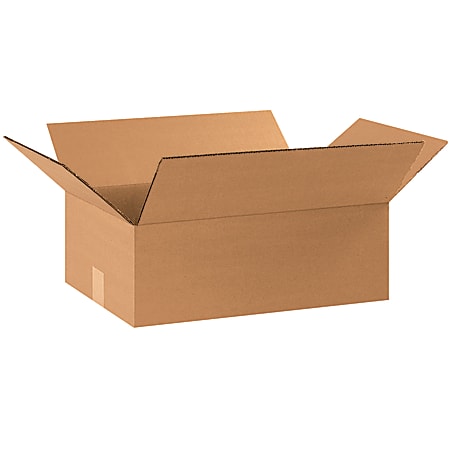 Office Depot® Brand Corrugated Cartons, 17 1/4" x 11 1/4" x 6", Kraft, Pack Of 25