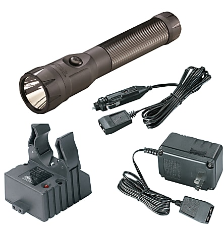 Streamlight® PolyStinger® C4® LED Rechargeable Flashlight, Black