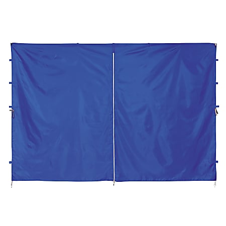 Ergodyne SHAX 6096 Pop-Up Tent Sidewall, 10' x 10', Blue