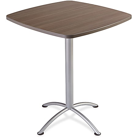 Iceberg iLand Bistro Table, Rectangle, 42" x 36" x 1.13", Teak