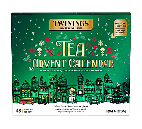 Twinings Advent Calendar, 48 tea bags