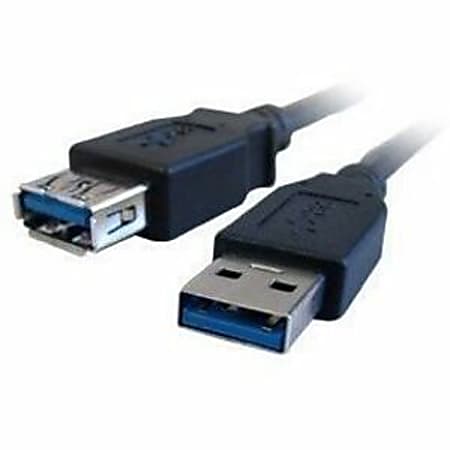 Comprehensive USB 3.0 A Male To A Female Cable 10ft. - 10 ft USB Data Transfer Cable  - USB3AAMF10ST