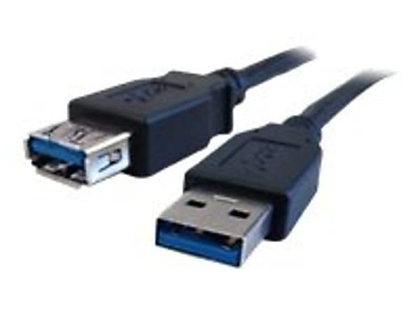 Comprehensive USB 3.0 A Male To A Female Cable 10ft. - 10 ft USB Data Transfer Cable  - USB3AAMF10ST