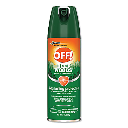 OFF! Deep Woods Insect Repellent, 6-Oz Spray Canister 